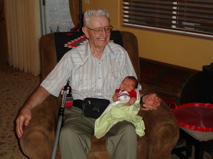 Aaron and Grandpa Discher