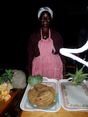 Celebration/feast on our last night on Mfangano Island