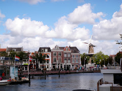 The cute town of Leiden, Nederland