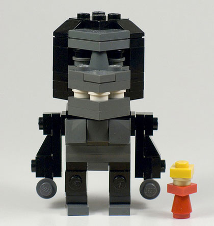 lego albino gorilla lego albino gorilla