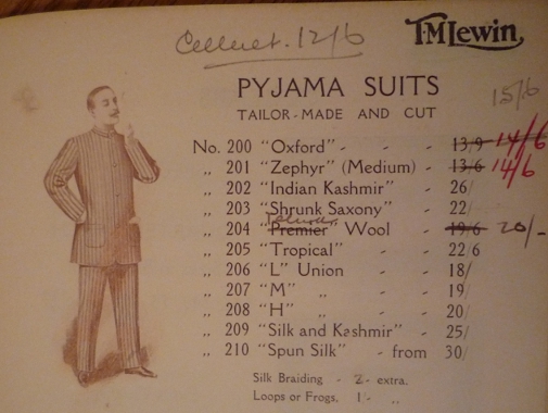 Tweed Pyjamas