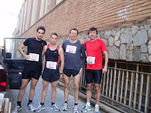 Marc, Met, Jacint i jo a la 1/2 de Terrassa.