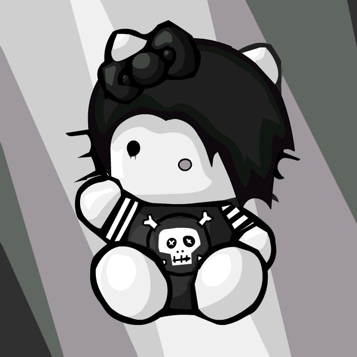 hello kitty emo backgrounds