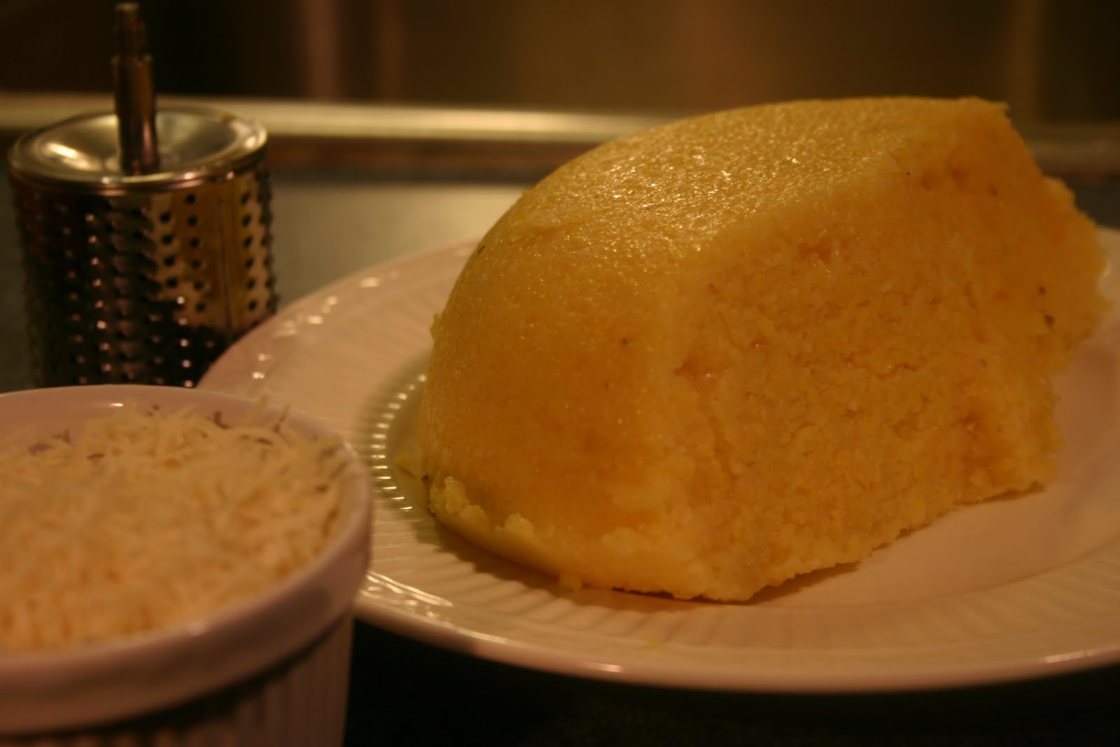banality blog Day 1 Basic Italian Polenta (AKA corn grits)