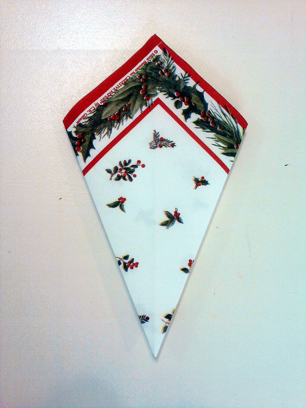 Just for Jack New Year Napkins Swan Napkin Fold