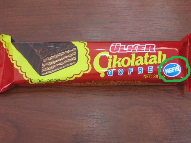 Ülker Çikolatalı Gofret Pakedi Üzerine MONTEYN