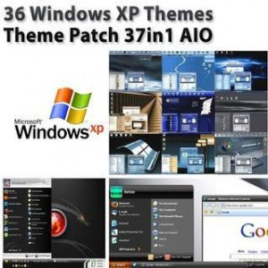 11 36 Windows XP Themes + 37 Theme Patch (AIO)