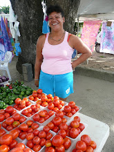 The fruit vendor.