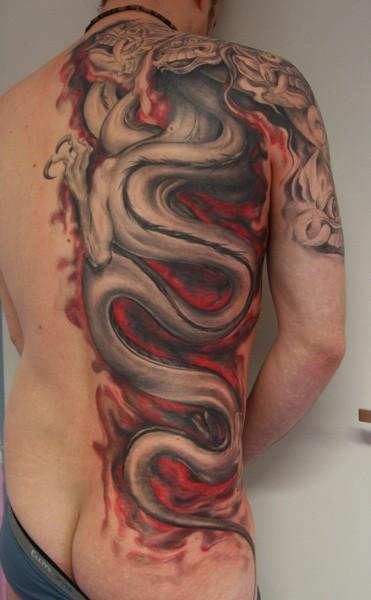 Japanese Dragon Tattoos For
