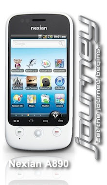 Nexian specification A890 is