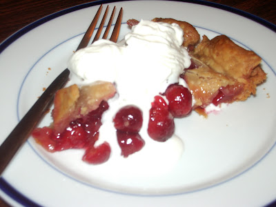 fresh cherry pie cherry pie. fresh cherry pie