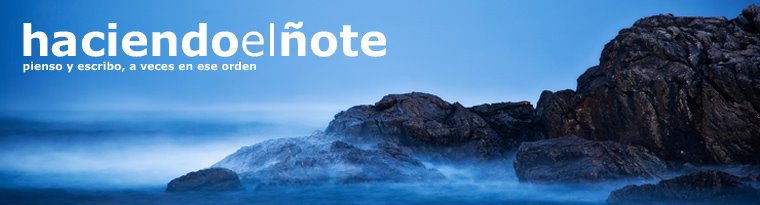haciendo el ñote