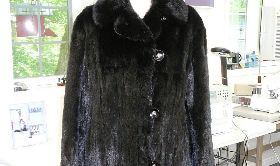 Kathryn's Fine Sewing Repurposed Mink Fur Coat