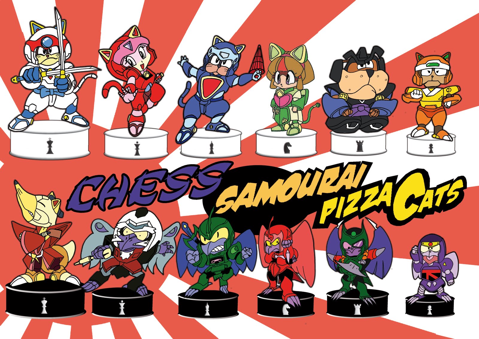 Samurai, Pizza and Cats on Pinterest