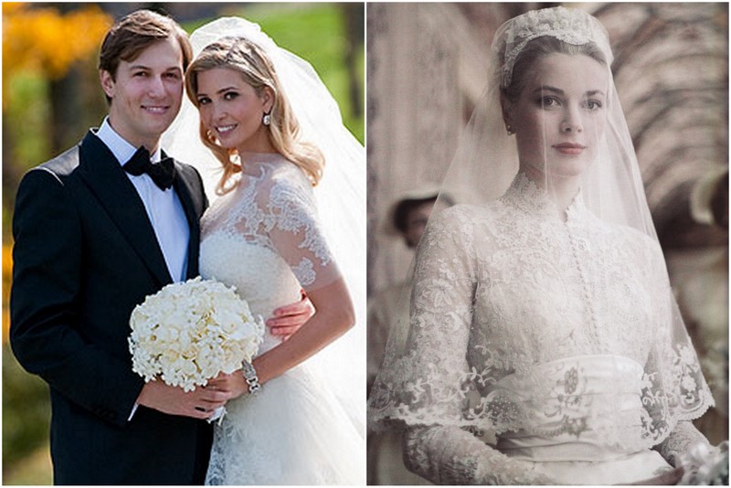 ivanka trump wedding dress