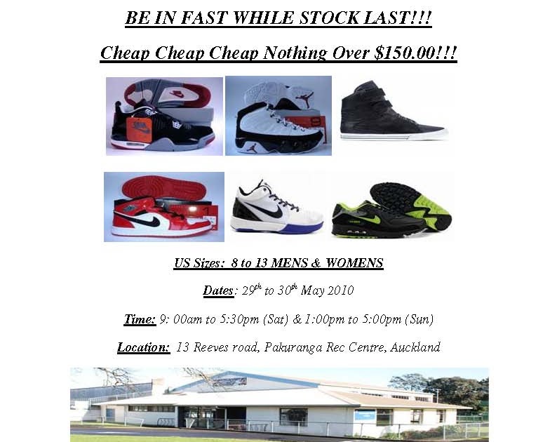 MySale Shoe Clearance Sale Cash Only