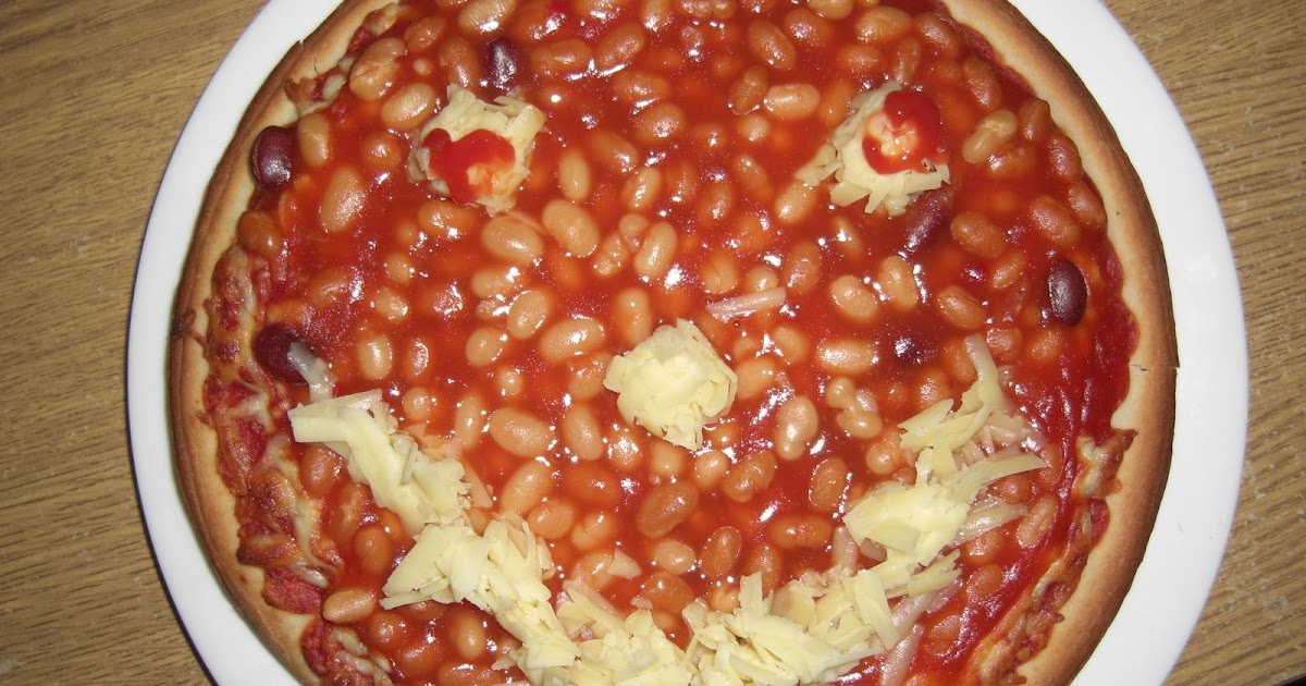 Baked Beans &......... Day 8 Heinz BBQ Baked Bean Pizza