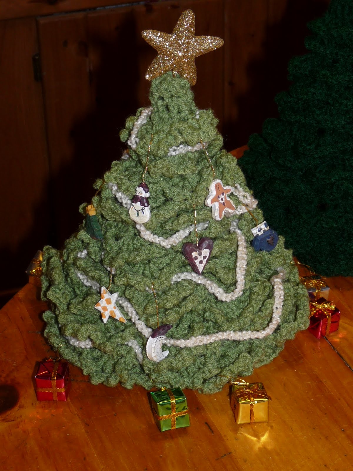 This one I made last year. The branches are a little smooshed from ...