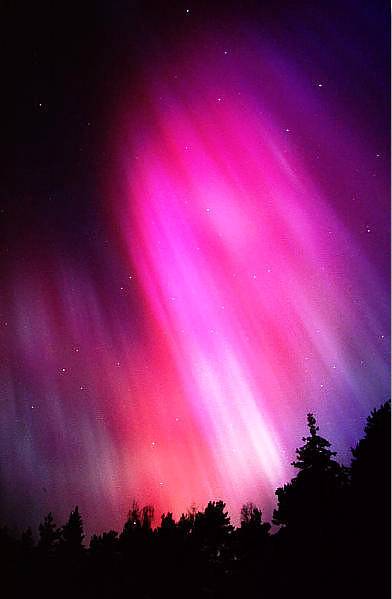 Cartoon Northern Lights