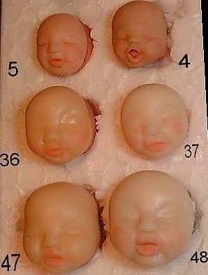 Baby Face Molds