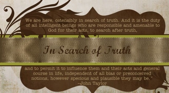 In Search of Truth