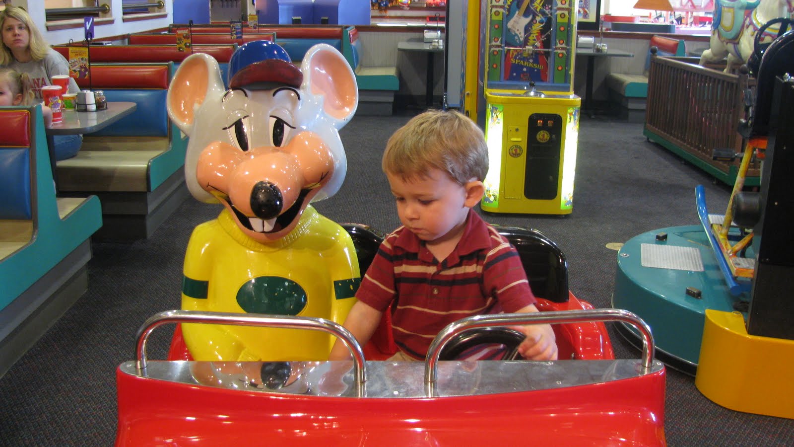 Chuckie Cheese Rides