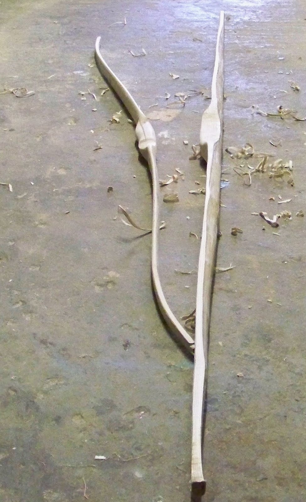 Bowyer's Diary Work in progress Ash bows