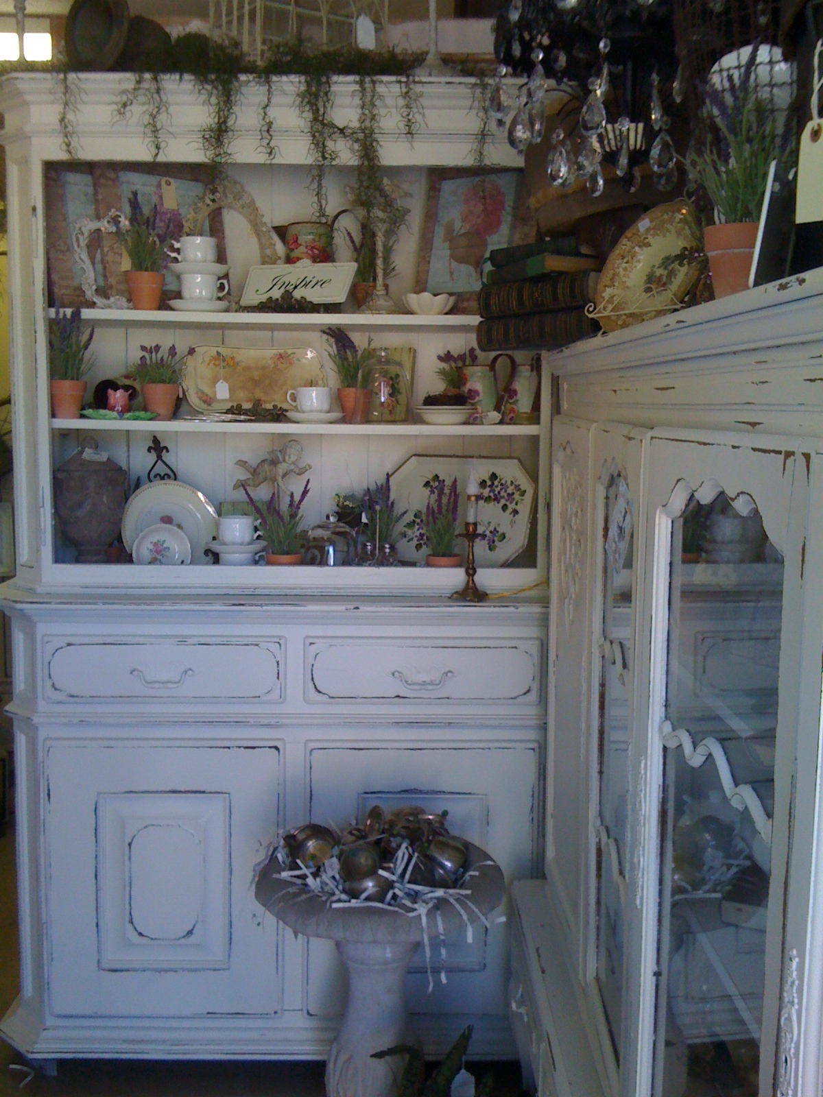 antique french hutch