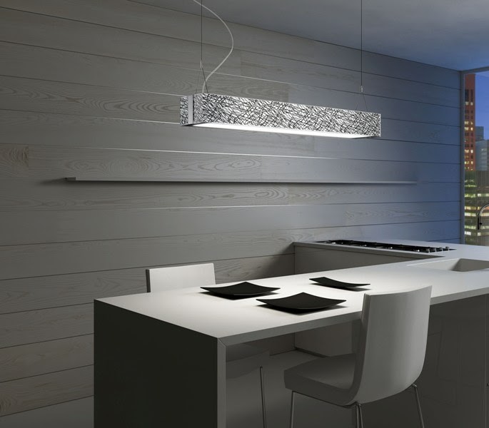 Kitchen and Residential Design Compelling, modern lighting from Leucos