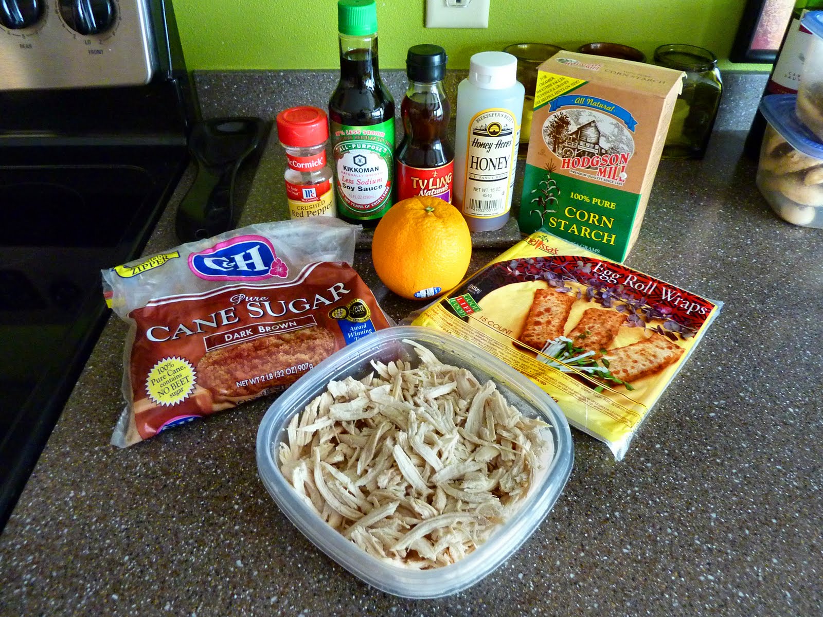 Orange Chicken Egg Rolls Whimsical Cookery