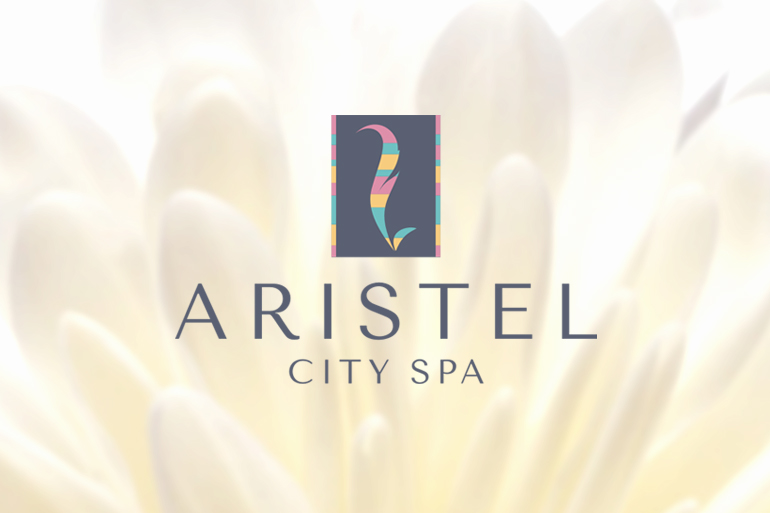 Логотип и фирменный стиль для SPA-салона "Aristel"