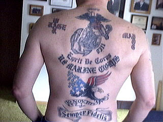 What is the USMC tattoo policy?
