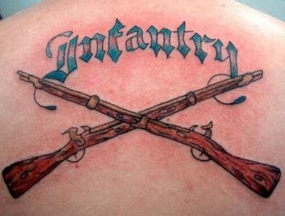 Like many military tattoos, anchors, chickens, and pigs were basically