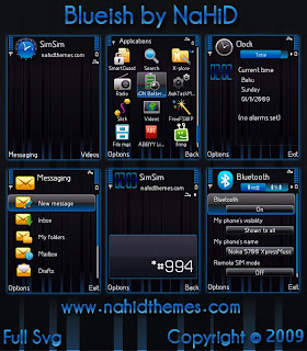 Blueish theme by NaHiD