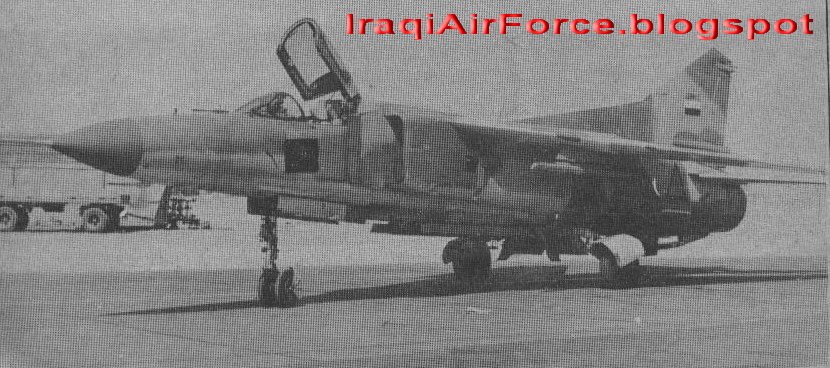 L'ancienne Armée de l'Air Irakienne IraqiAF-MiG+-23+-+1
