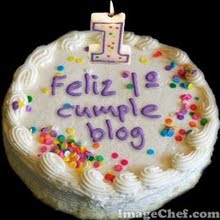 Gracias  a mi amiga Angelosa por este regalo de mi primer cumpleaños en este humilde blog