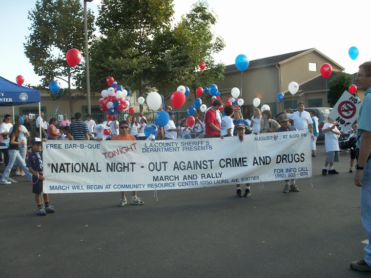 2008 National Night Out in South Whittier ~ Coming in August, 2008!