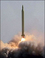 Tir d'un missile Taepodong-2