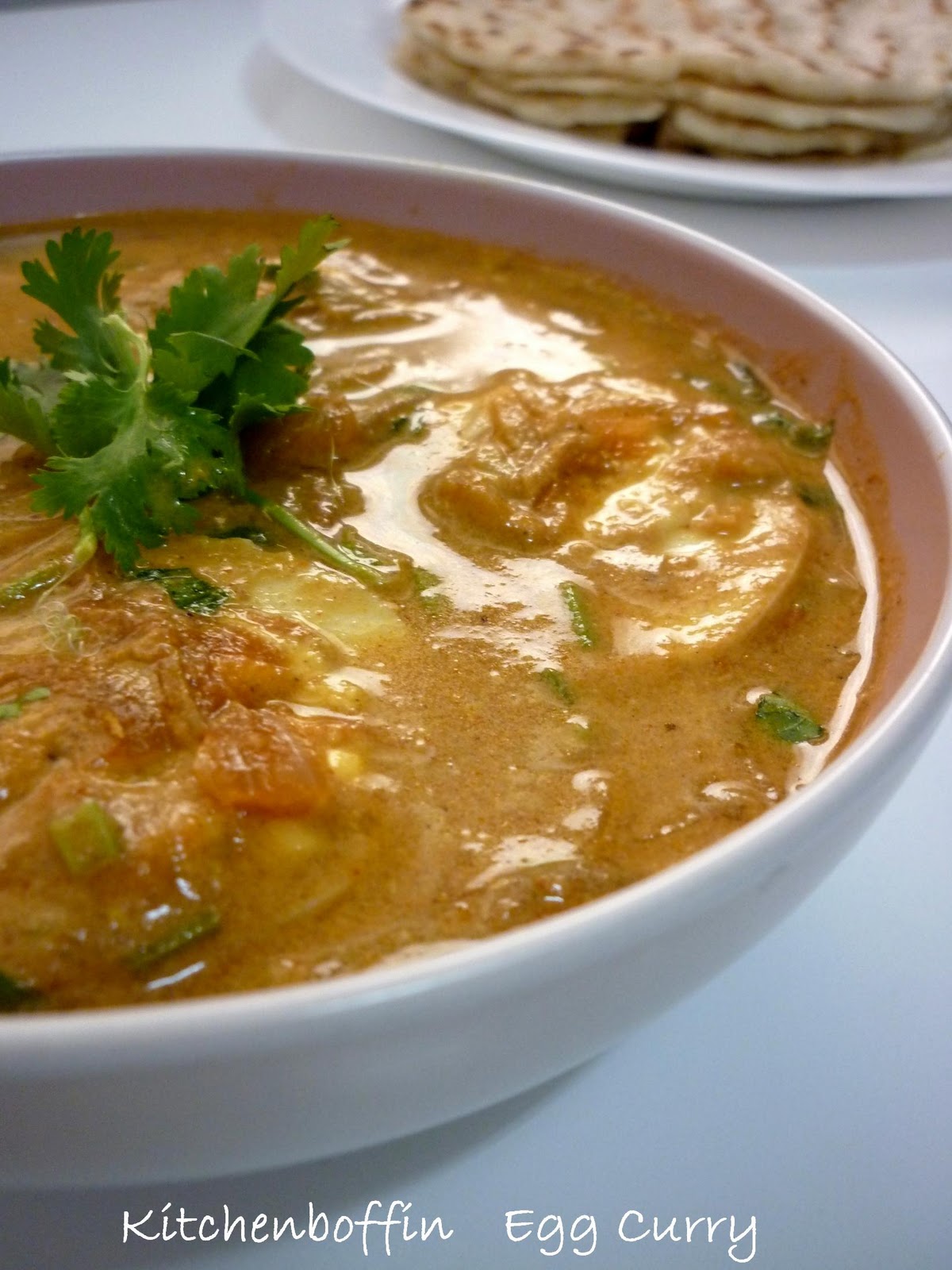 Kitchen Boffin Egg curry with coconut milk