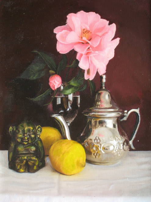 Still life with two lemons