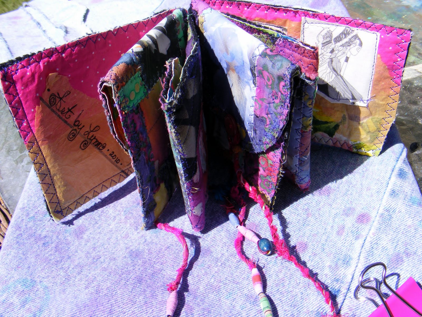 Textile Art Quilts by Lynn In California Useable and Wearable Art