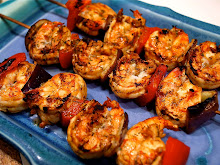 Curried Lime-Dill Shrimp Kebabs