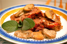 Comfort Meatloaf with Sherried Mushrooms
