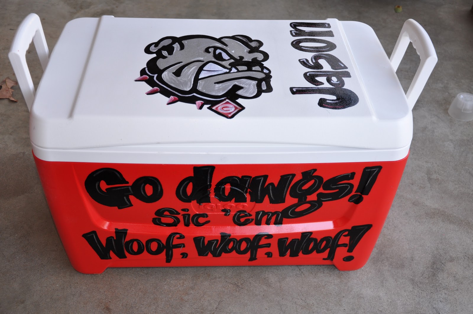 Creative Design by Allyson Sports Themed Coolers