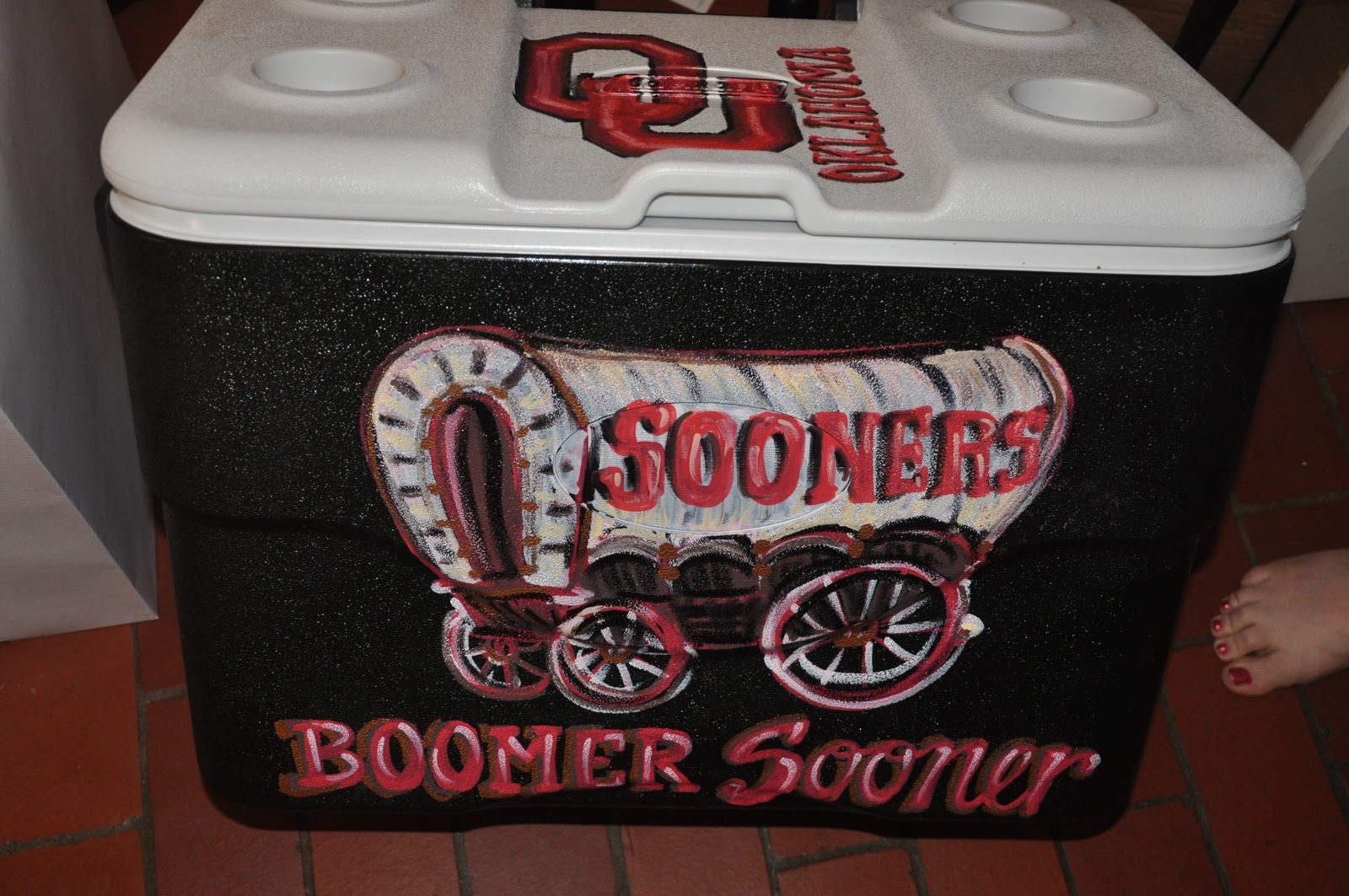 Creative Design by Allyson Sports Themed Coolers