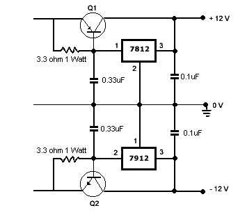 Regulador de voltaje con transistor de paso