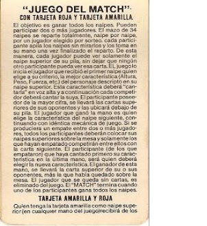Reglamento Cartas Universo Retro