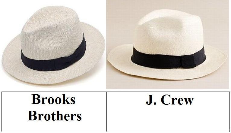 brooks brothers fedora