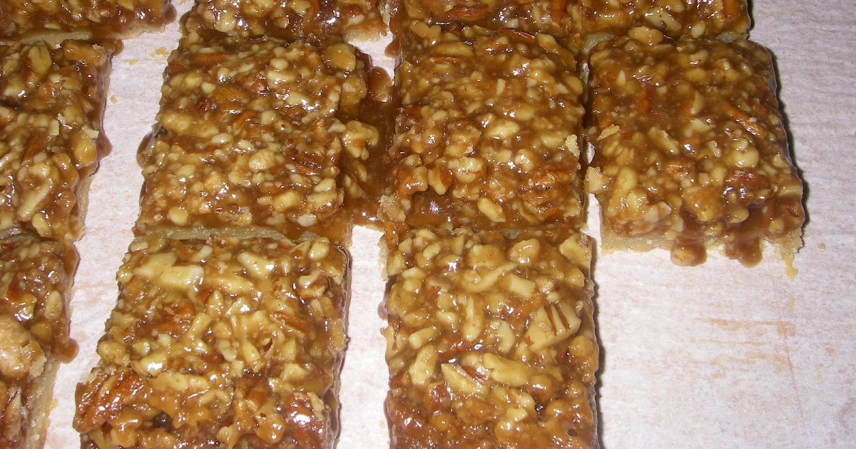 Foray into Food Walnut Pecan Bars and my day at the Farmers Market