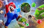Super Mario flies high in Super Mario Galaxy